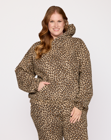 Animal Print Hoody